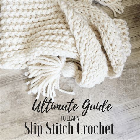 The Ultimate Guide That Will Help You Master Slip Stitch Crochet