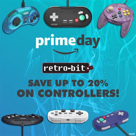 Retro-Bit Gaming on Twitter: "Prime Day Deals! 🛍️ Get your favorite Retro-Bit controllers on ...