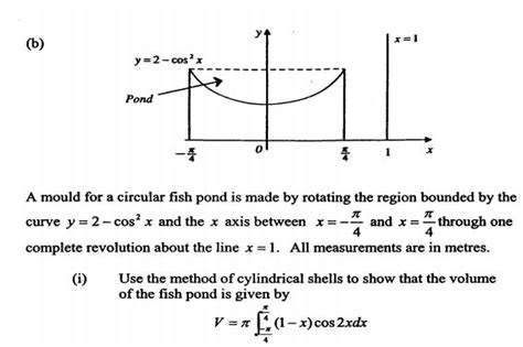 calculus - Volume of revolution - shell method - Mathematics Stack Exchange