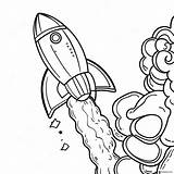 Spacex Rocket Launching Coloring Page 71514 56620 sketch template