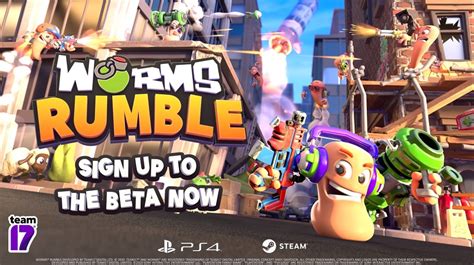 Worms Rumble Announcement Trailer - Cramgaming.com