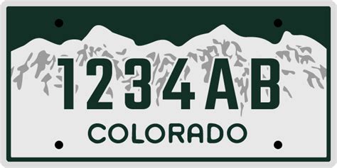 Free Colorado, CO License Plate Lookup