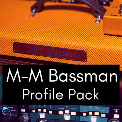 Bassman Profile Pack - M-M Kemper Profiles