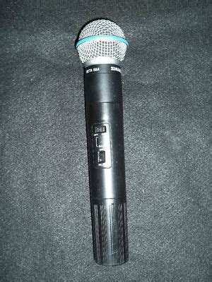 Shure Beta 58A Wireless Handheld Microphone LX2 Nice! | #172825371