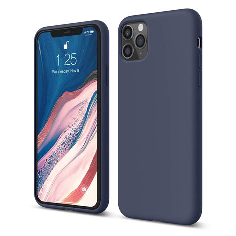 iPhone 11 Pro Liquid Silicon Case by X Fitted - Midnight Blue