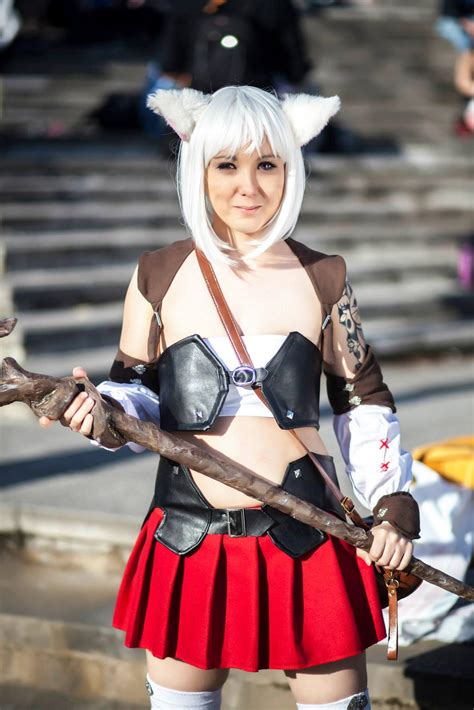 Final Fantasy XIV Miqo'te Cosplay by MooglechanCosplay on DeviantArt