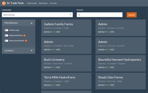 Citizen spotlight - SC Trade Tools - Optimized Star Citizen trade ...