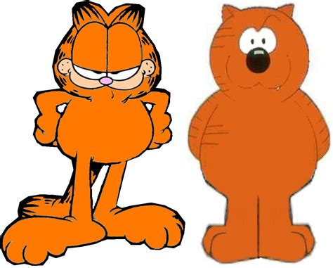 Garfield And Heathcliff by BaronTremayneCaple on DeviantArt