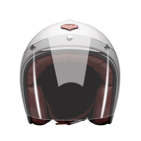 Open Face Helmet Visor Clear - Official Site | Buy online ruby helmet