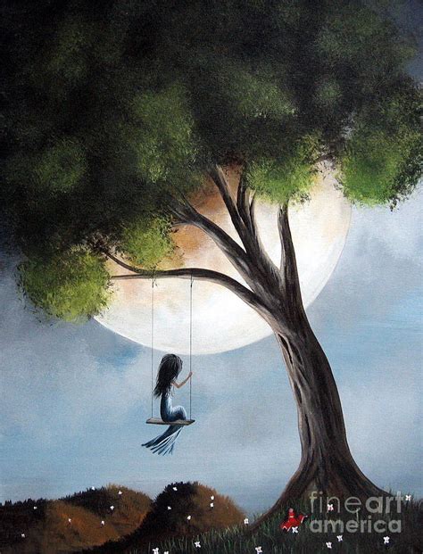 Time Alone By Shawna Erback Painting by Artisan Parlour