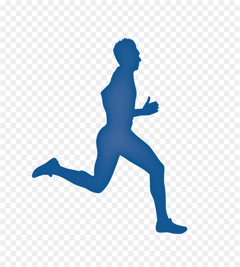 Free Man Running Silhouette Vector, Download Free Man Running ...