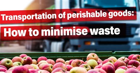 Transportation of perishable goods: How to minimise waste | SST Sensing