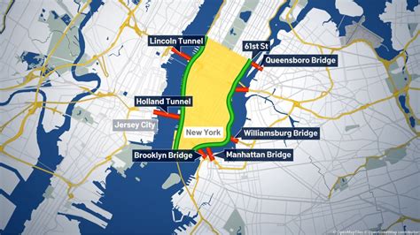 Congestion pricing: Avoid midtown Manhattan to skip toll – NBC New York