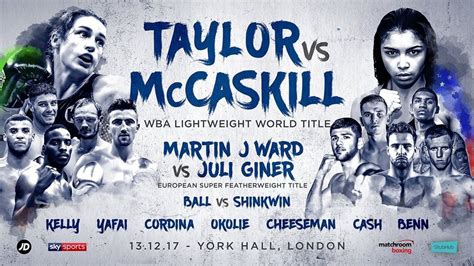 Katie Taylor vs. Jessica McCaskill - BoxRec