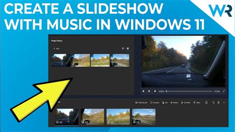 How to create a slideshow with music on Windows 11 - YouTube