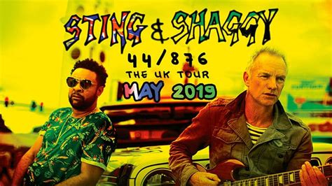 Sting & Shaggy have announced joint UK dates