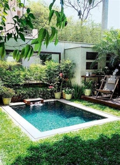 50 Gorgeous Small Swimming Pool Ideas for Small Backyard | Backyard ...