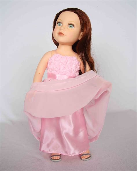 My Journey Girls Dolls Adventures: Journey Girls Rosette Sleeveless Gown Review