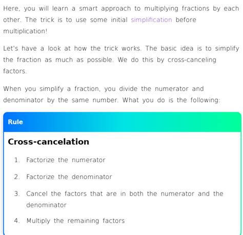 Multiplication and Division of Fractions | House of Math