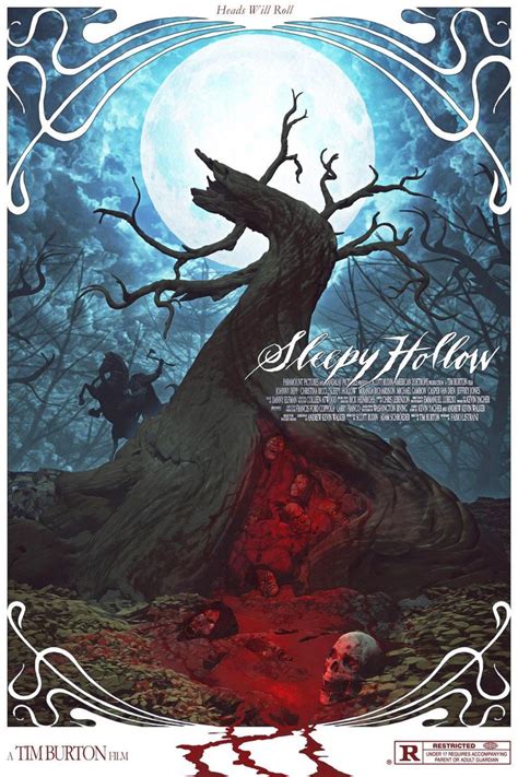 Sleepy Hollow (1999) [1000 1500] by Fabio Listrani | Sleepy hollow movie, Horror posters, Sleepy ...