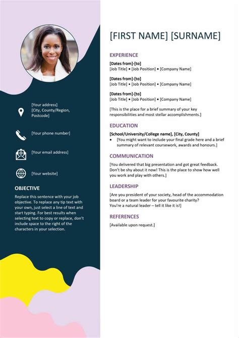 Free Cv Blogger Template - Nisma.Info