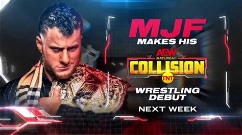 MJF's AEW Collision In-Ring Debut & Owen Hart Matches Set For July 1