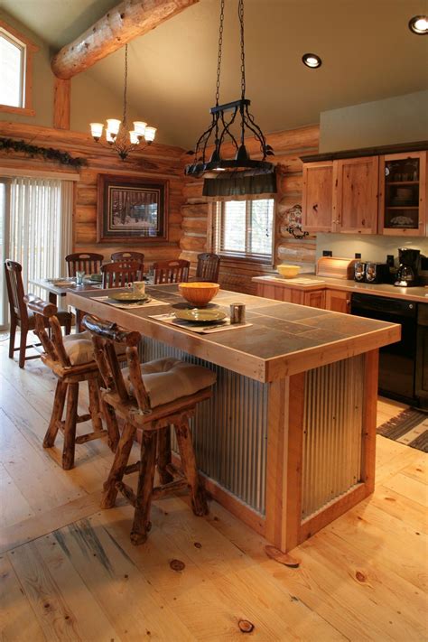 Log Cabin Kitchens: How To Create A Cozy And Rustic Feel - Kitchen Ideas