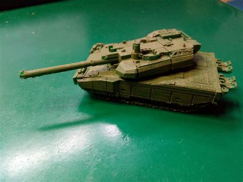 French Leclerc main battle tank - Wargaming3D