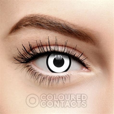 Vampire Contact Lenses, Spooky Halloween Contacts, Red Lenses