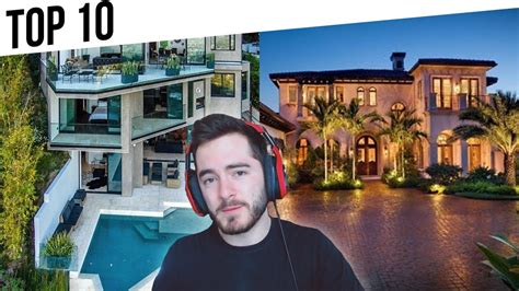 Top 10 MOST EXPENSIVE YouTuber Homes (Kwebblekop, FaZe House, OpTic ...