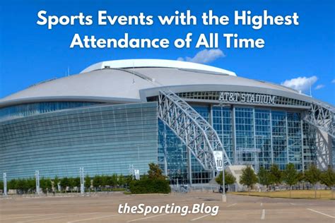 The Highest-Attendance Sports Events of All-Time | Flipboard