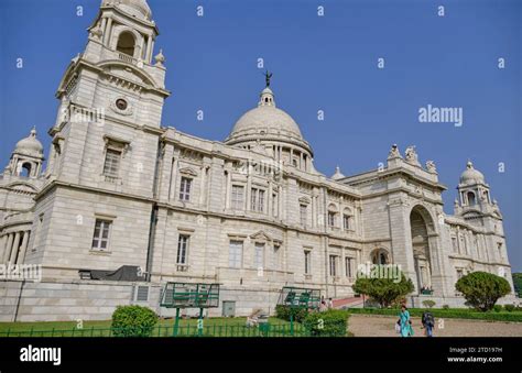 Victoria Memorial, Calcutta, India Stock Photo - Alamy