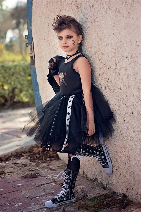 Rock n Roll Ballerina, Rock Star Tutu Dress, HALLOWEEN Punk Rock ...