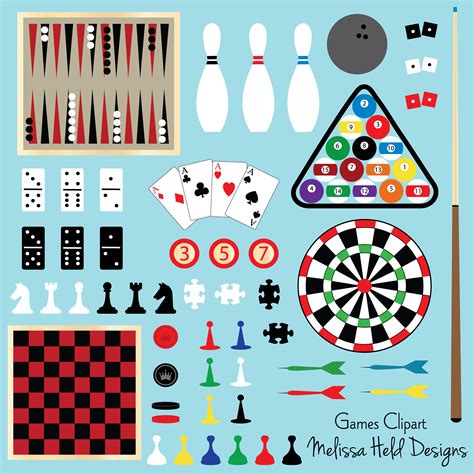 Game Pieces Clipart