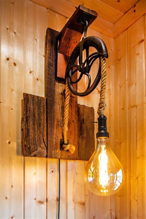 Lighting for cabin homes | Cabin lighting, Repurposed lamp, Lighting