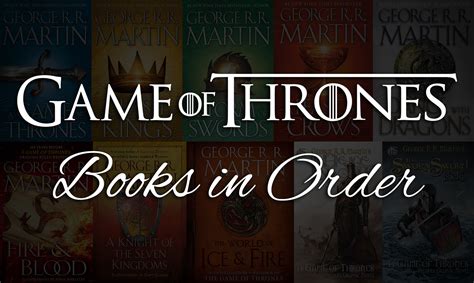 2 Ways to Read Game of Thrones Books in Order by George