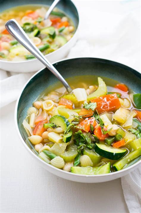 Provençal Summer Vegetable Soup - Kitschen Cat | Recipe | Small shell ...