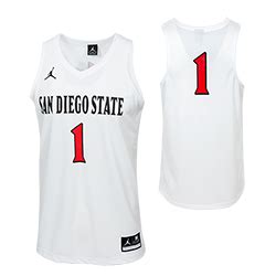 Shop Aztecs - Nike Jordan Basketball Jersey