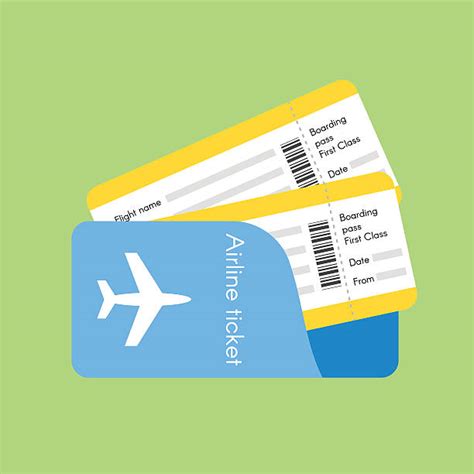 Airplane Ticket Illustrations, Royalty-Free Vector Graphics & Clip Art ...