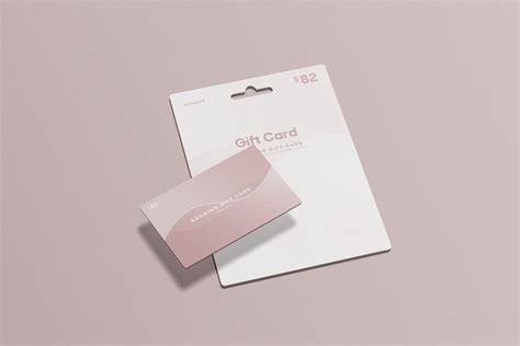 Gift Card Mockup on Behance