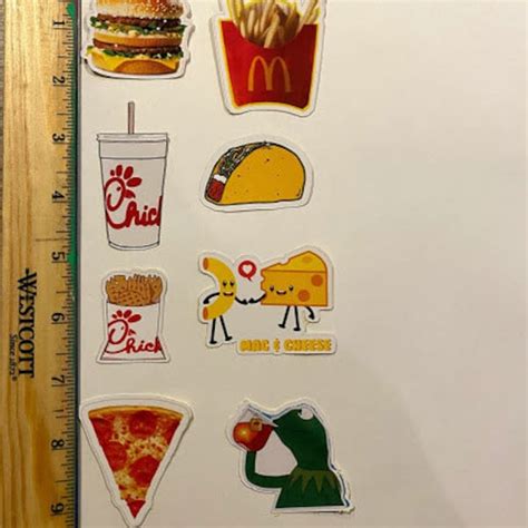 Mcdonalds Stickers - Etsy