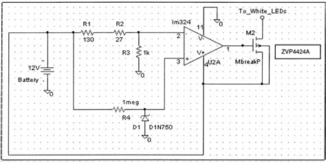 Low-voltage cutoff circuit. | Download Scientific Diagram