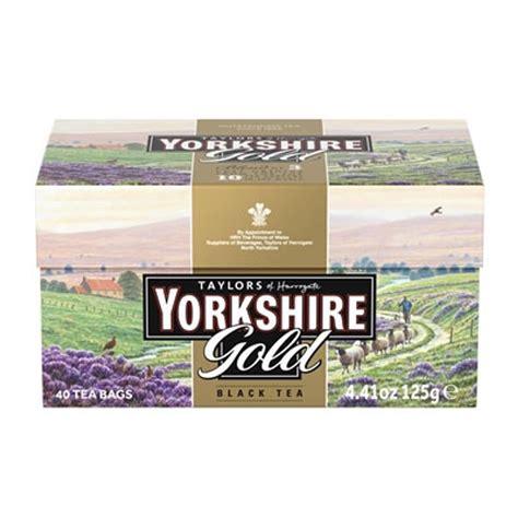 Yorkshire Gold Tea Bags 40ct. - Prestogeorge Coffee & Tea