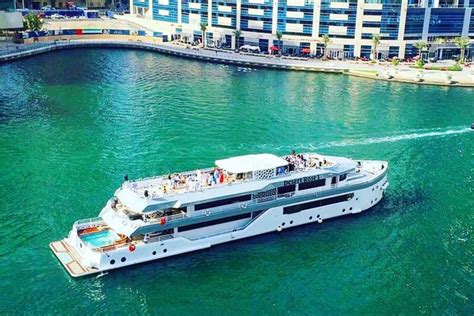 Mega Yacht Lotus | Desert Rose Dinner Cruise Dubai Marina | BookMyTour