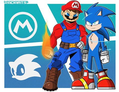 Sonic Mario by Vadarts on DeviantArt