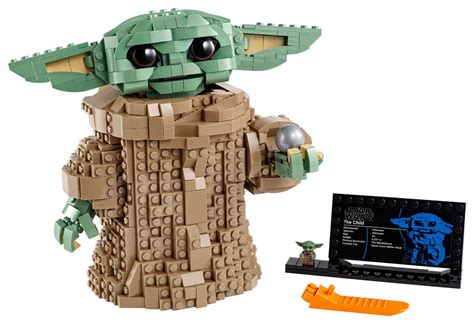 This buildable Lego Baby Yoda will always show you the way