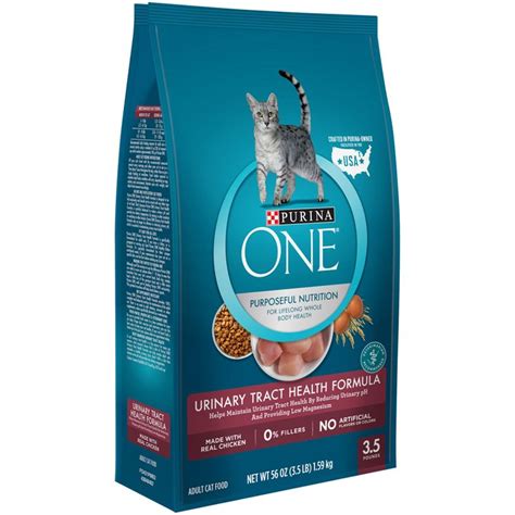 Purina ONE Urinary Tract Health Dry Cat Food; Urinary Tract Health Formula - 3.5 lb. Bag Reviews ...