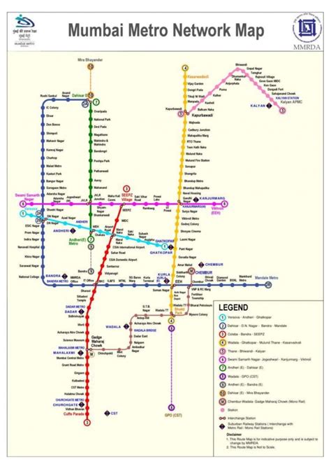 Mumbai Metro - Map, lines, stations and tickets | Tour Guide 2023