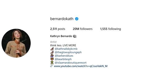 Kathryn Bernardo hits 20 million followers on Instagram - The Global ...