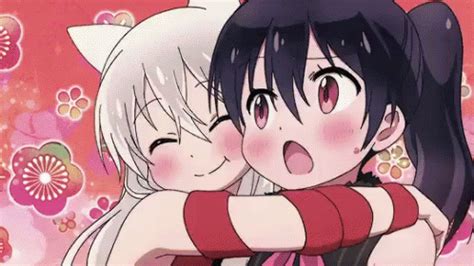 Anime Hugging Gif - Anime hug gif gifs search | find, make & share ...